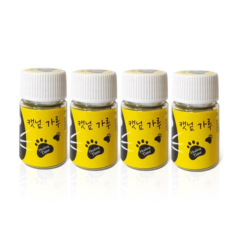 힐링타임 마따따비&캣닢 고양이 간식, 캣닢, 6g, 8개