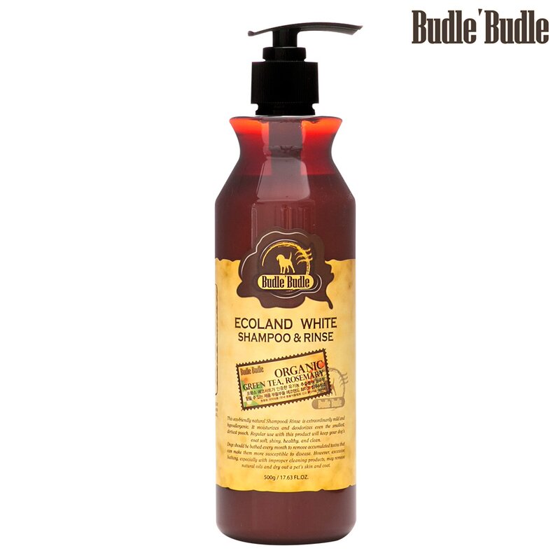 부들부들 에코랜드 화이트 샴푸&린스 500ml 1개