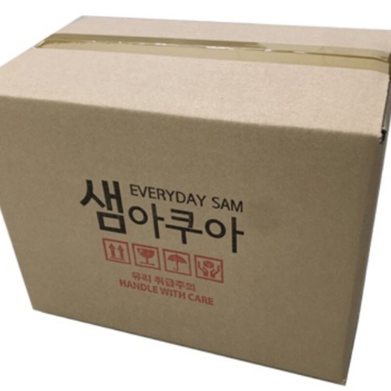 샘아쿠아 SAM 압출 어항, 월넛, 1개