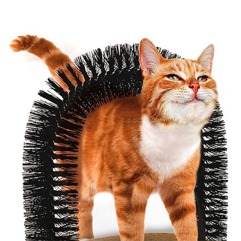 블럭마트 고양이 셀프 그루밍 용품, 혼합 색상, 1개