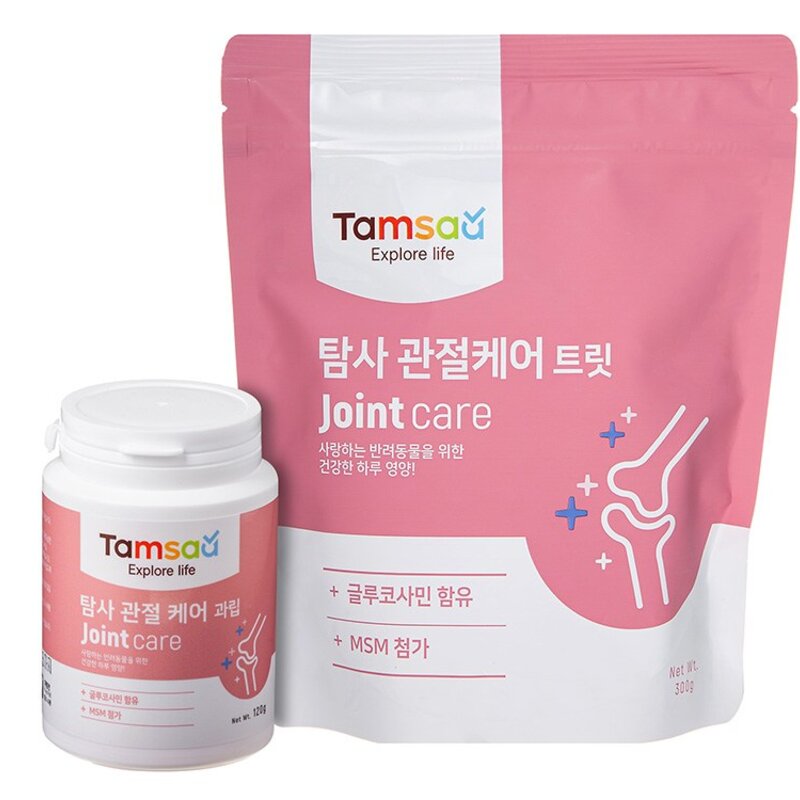 탐사 강아지 영양제 뉴트리션 비전 트릿 눈&눈물 케어 300g, 단일 맛, 1개