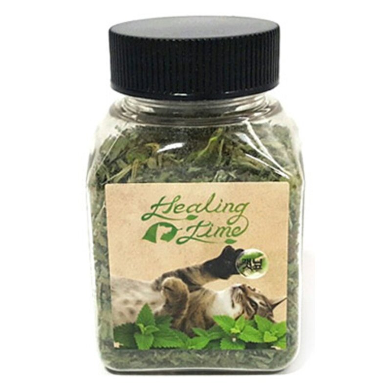 힐링타임 띵가띵가 드라이캣닢 소 고양이간식, 캣닢, 7g, 2개입