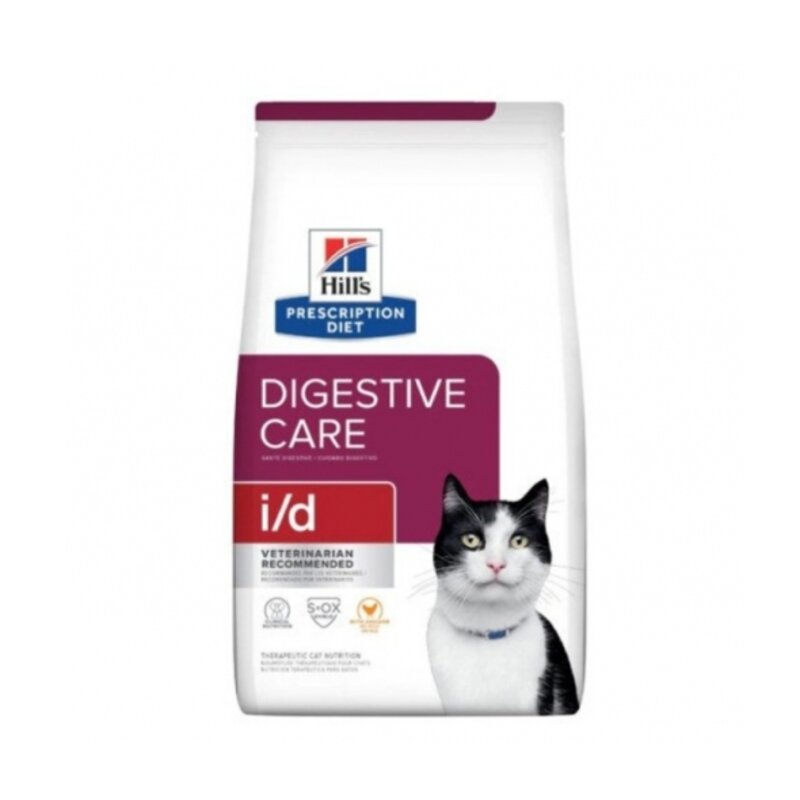 )당일발송( 힐스 캣 id i/d 1.81kg 고양이 소화기능 처방식사료 digestive care with chicken, 1개