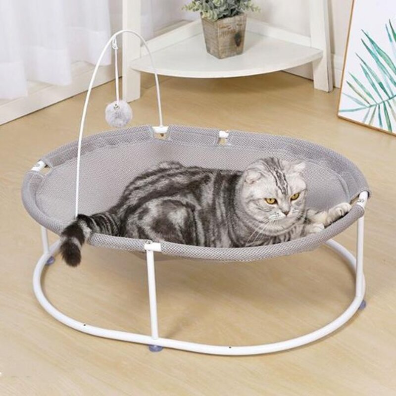 세이펫 고양이 해먹 침대, 베이지, 1개