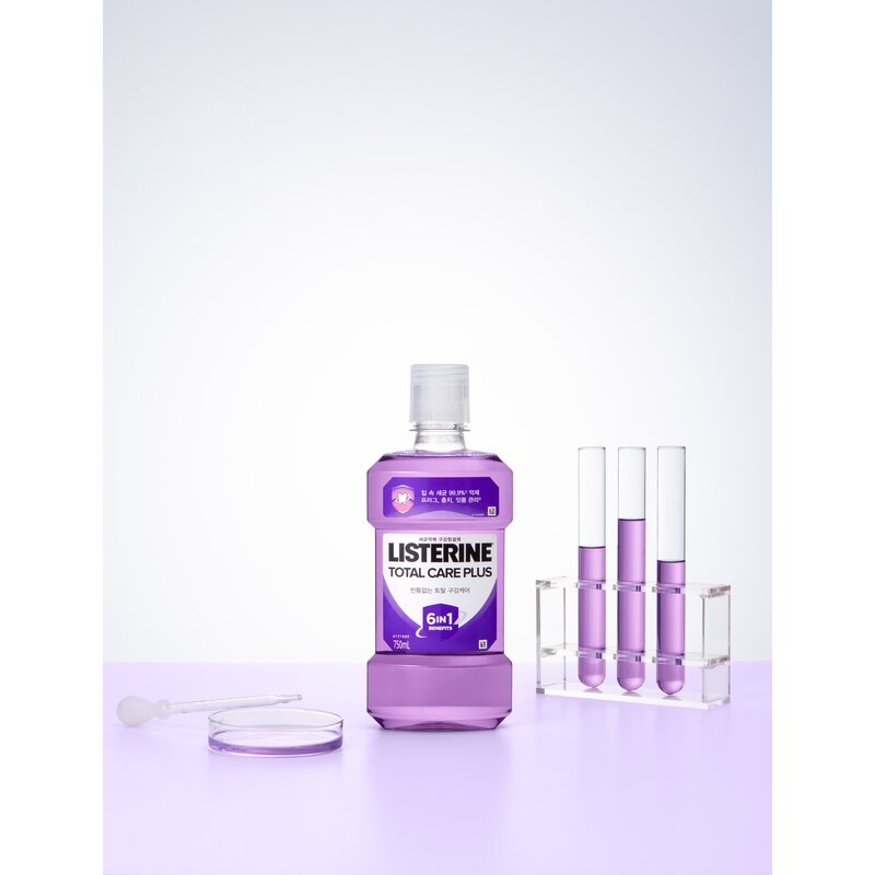 리스테린 토탈케어 플러스 구강청결제, 1000ml, 3개