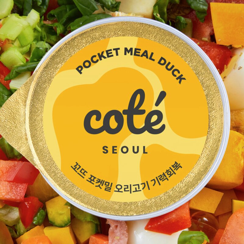 꼬뜨 강아지 전연령용 포켓밀 오리고기 습식사료 6p, 오리, 300g, 1개