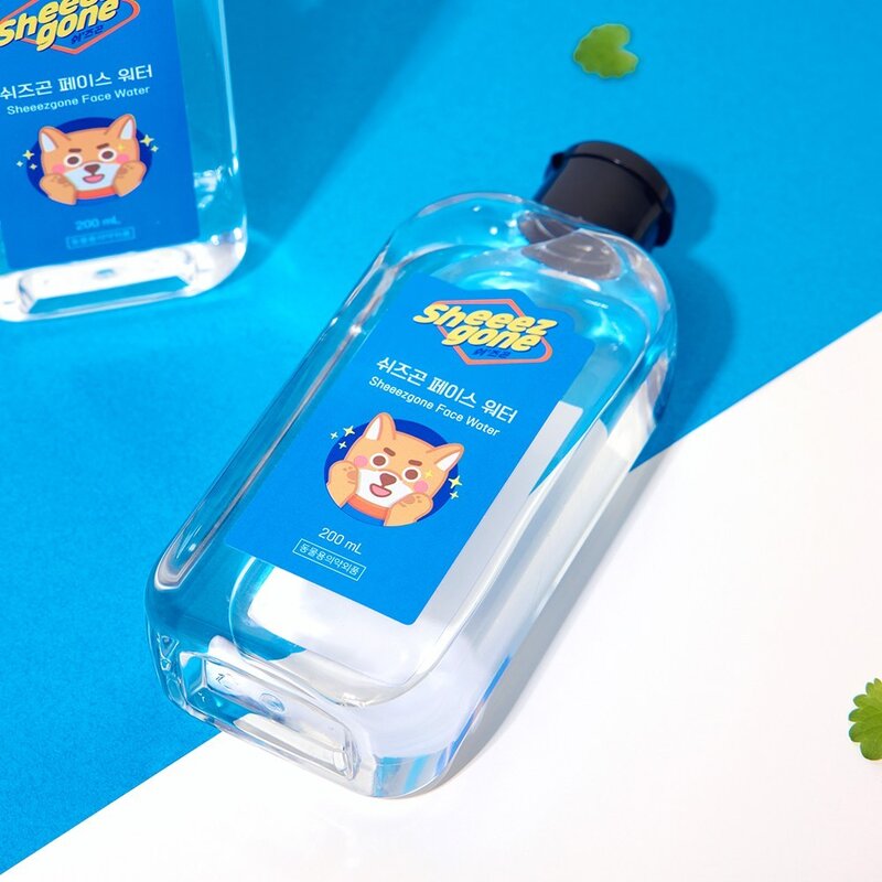 쉬즈곤 반려동물 페이스워터 눈물자국 세정제, 200ml, 1개