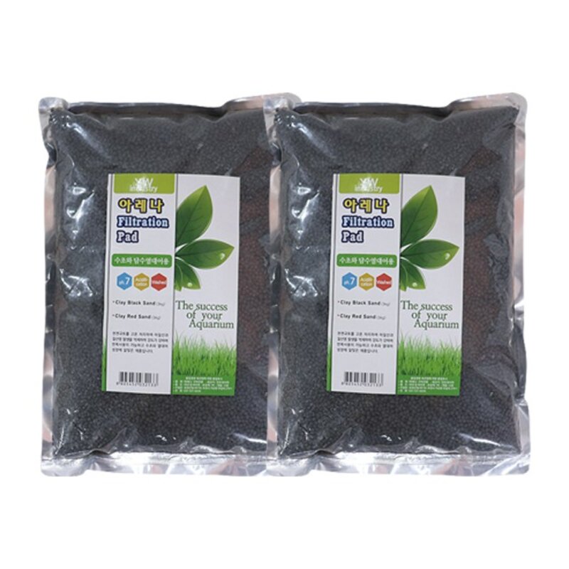 미미네스톤 YW 샌드소일 3mm 3kg, 블랙, 2개
