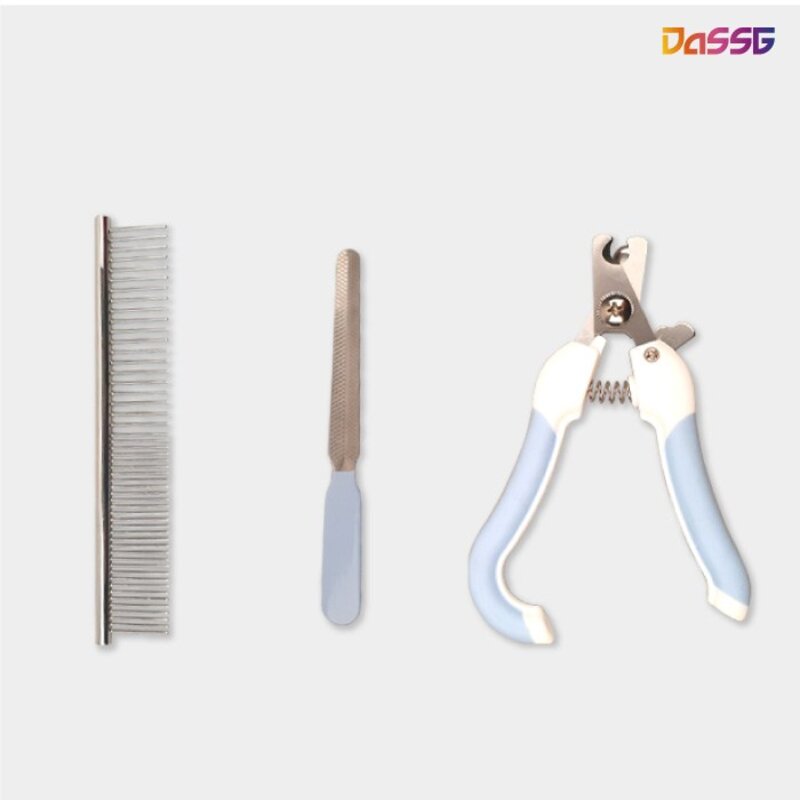 애완용 애견 미니 강아지 발바닥 고양이 발 발털 털 바리깡 클리퍼 이발기 미용기구 미용기, 미니이발기 화이트, 1개