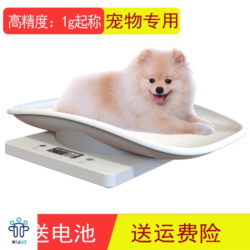 강아지 고양이 애견 체중계 저울 반려동물 강아지체중계, 5kg, 블랙