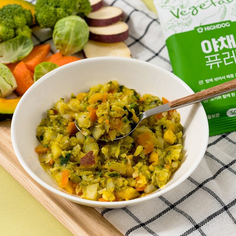 하이독 강아지 특식 사료 버라이어티팩 7종 x 50g (냉동), 1세트