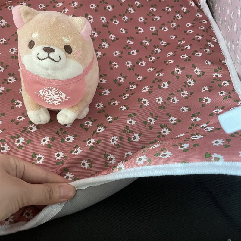 믹스MICS 반려동물 접이식 텐트 침대 고양이 애묘 냥이 강아지 애견 동굴 하우스 방석 펫 1P, 그레이, 1개