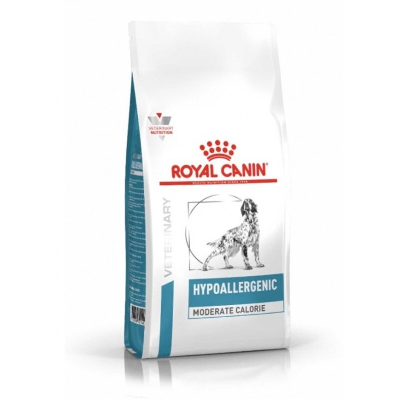 로얄캐닌 독 하이포알러제닉 모더레이트 칼로리 1.5kg 처방식 피부질환 HYPOALLERGENIC MODERATE, 곡류, 1개