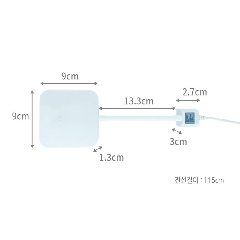 모비딕 미니 코브라 조명 MO-L13 USB, 1개
