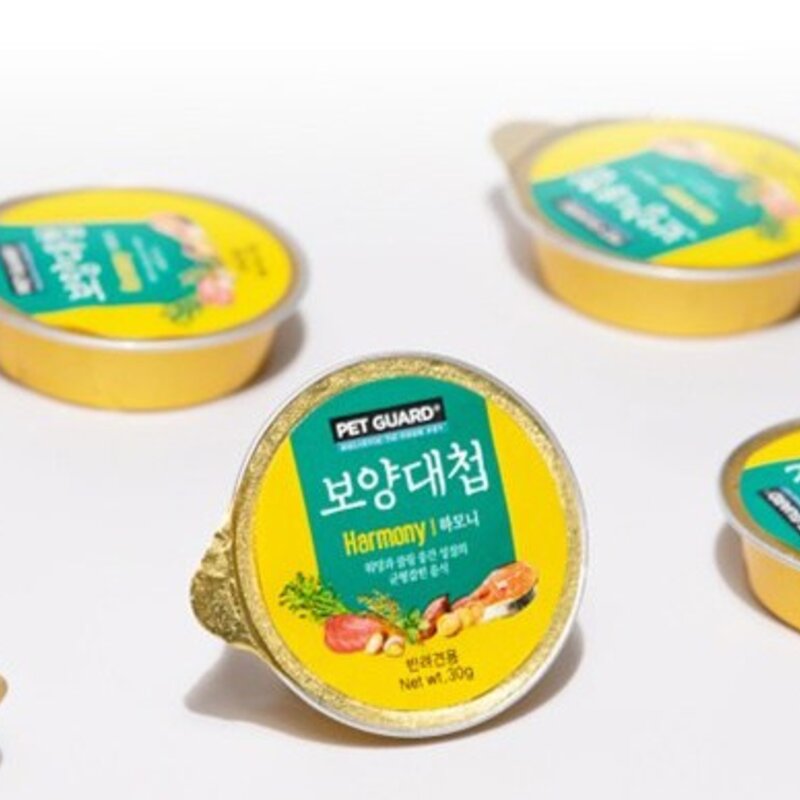 펫가드 보양대첩 하모니 캔, 혼합맛(연어/참치), 30g, 8개