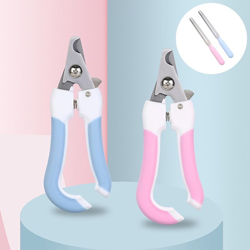반려동물 발톱깎이 세트, 블루, 블루, 1개