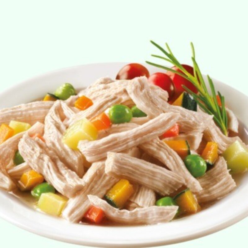 뉴트리플랜 홀릭 강아지 간식캔, 닭가슴살 + 야채, 85g, 24개