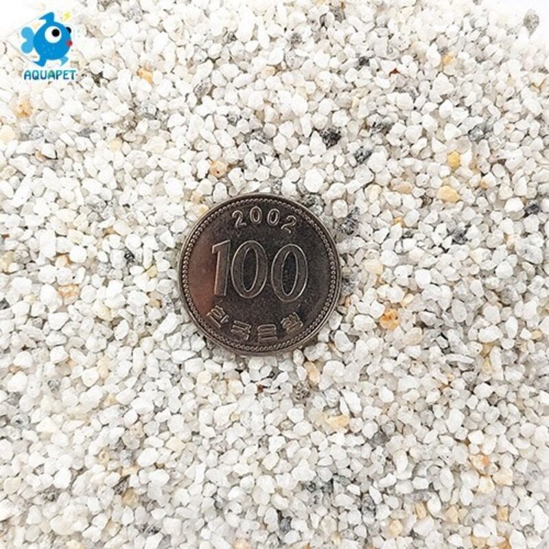 어항모래 백사2mm (3kg), 1개, 3kg