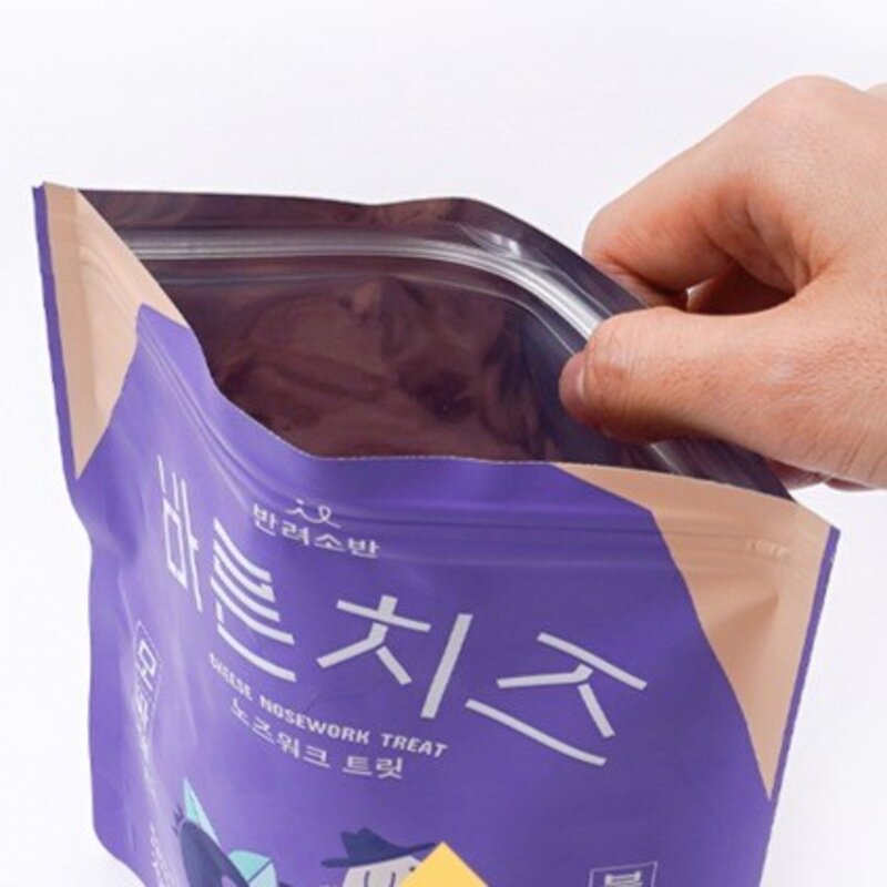 반려소반 강아지 바른치즈 노즈워크 트릿, 혼합맛(모짜렐라/블루베리), 200g, 1개