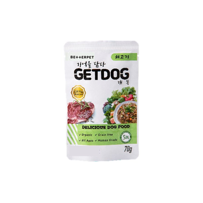 개똑 강아지 습식사료 주식 뇌건강 소고기+오리+참치 70g 12개, 참치+소고기, 없음
