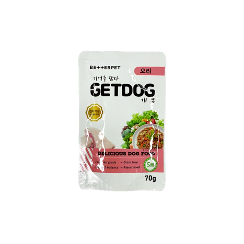 개똑 강아지 습식사료 주식 뇌건강 소고기+오리+참치 70g 12개, 참치+소고기, 없음