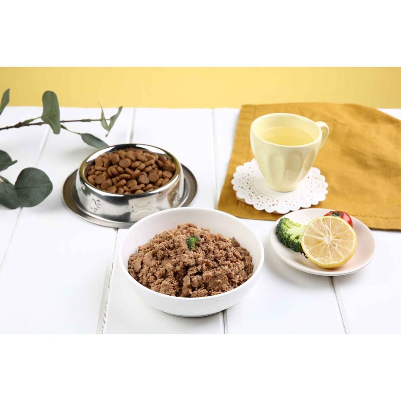 개똑 강아지 습식사료 주식 뇌건강 소고기+오리+참치 70g 12개, 참치+소고기, 없음
