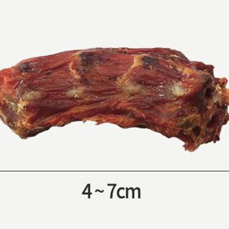 빈즈라이크 오리목뼈 강아지 간식, 오리, 500g, 1개