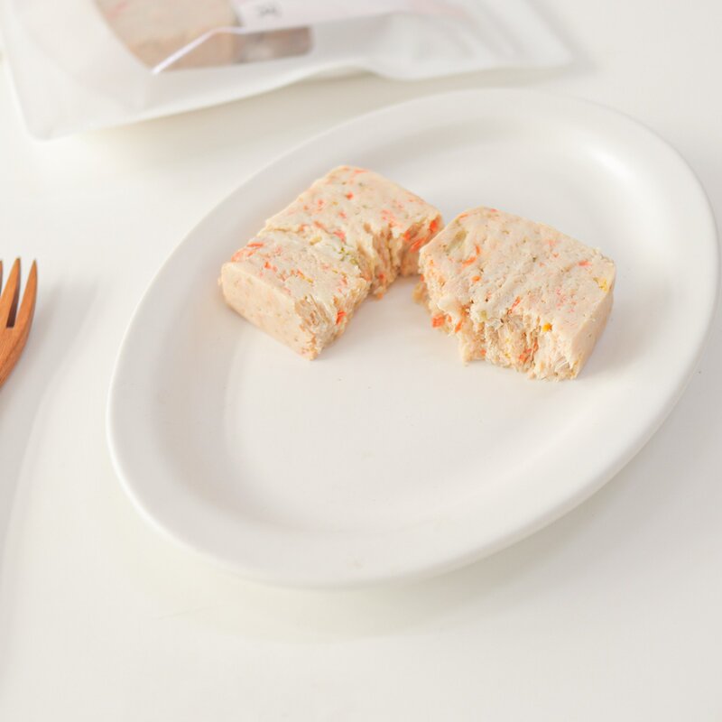 바르다펫 스팀밀치킨 테린 수제간식, 1개, (대용량할인) 치킨스팀밀 50g x 10개입, 50g