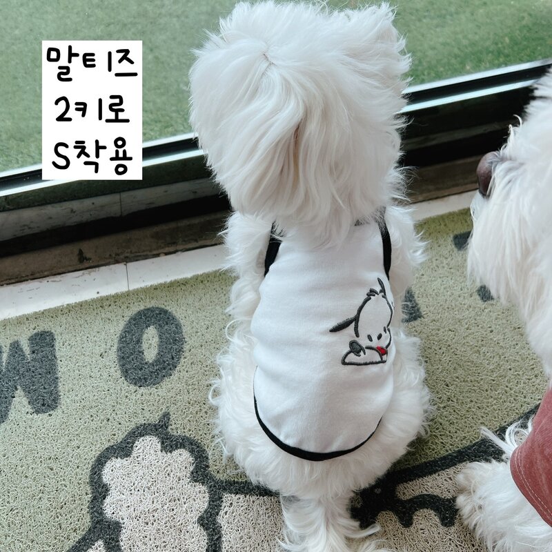 강아지여름옷 포챠코 나시, 1개