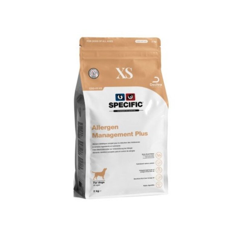 스페시픽 독 COD-HY-XS (스몰바이트) 2kg 식이알러지 처방식, 1개