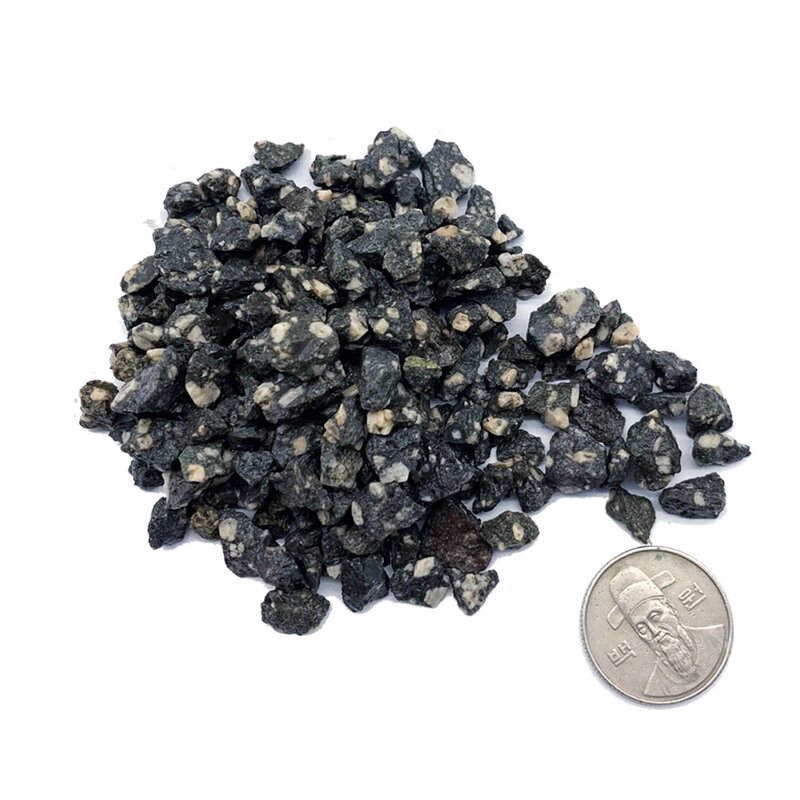 샘아쿠아 리프레쉬 자갈 바닥재 5~10mm 3kg, 맥반석, 1개