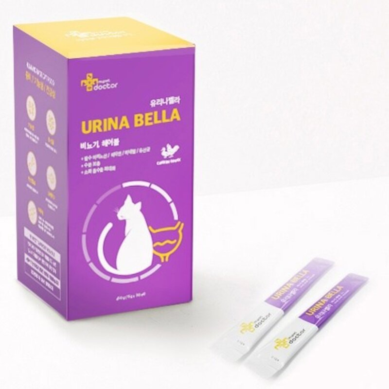 마이펫닥터 고양이 유리나벨라 신장 결석 영양제 450g, 1개, 비뇨계, 혼합맛(닭고기/오리)