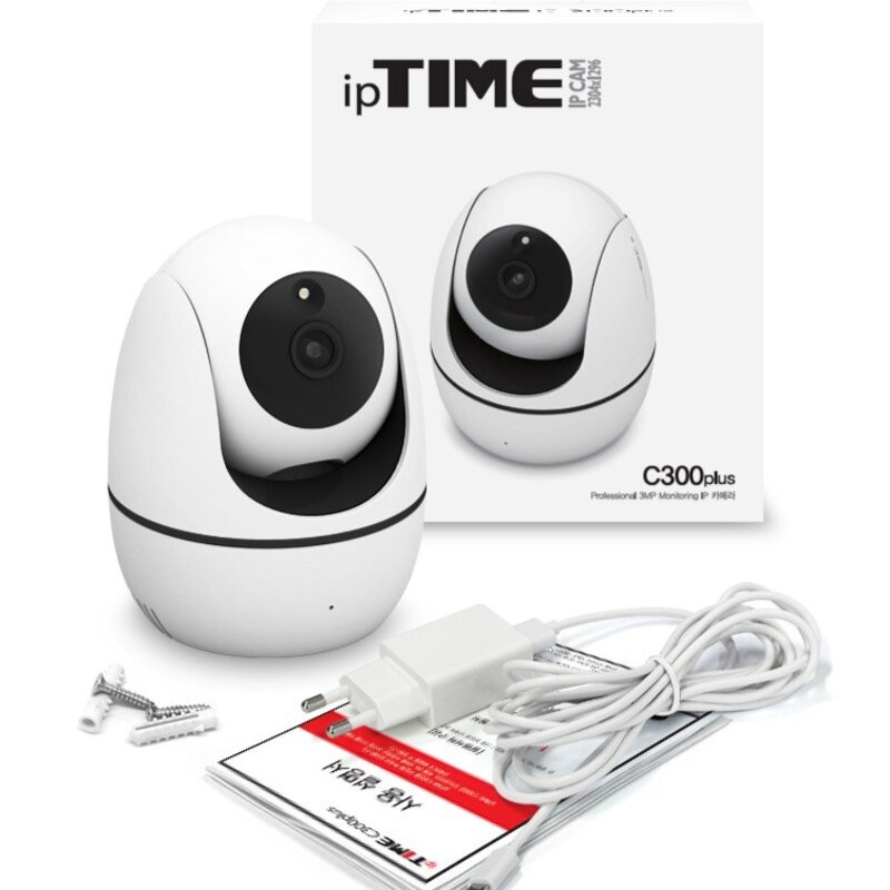 ipTIME EFM IP카메라 실내용, ipTIME C300plus, 1개