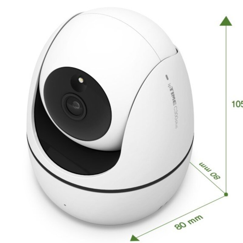 ipTIME EFM IP카메라 실내용, ipTIME C300plus, 1개