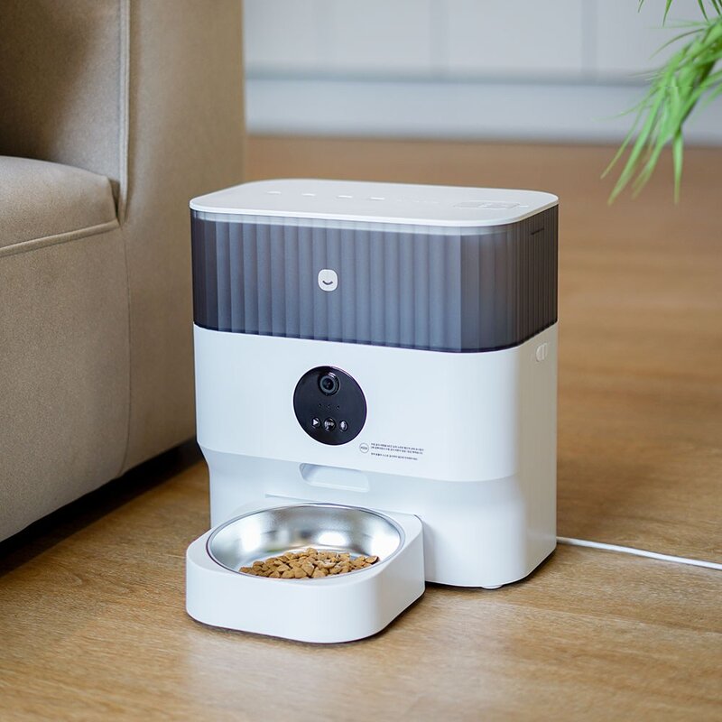 헤이홈 IoT 반려동물 카메라 스마트 펫 자동 급식기, 5L, 혼합색상, 1개