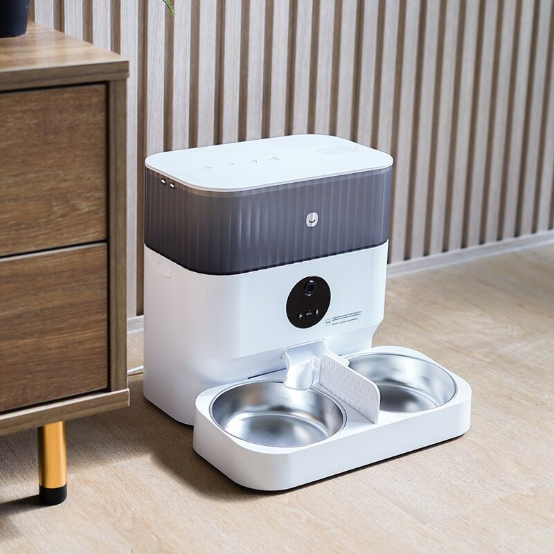 헤이홈 IoT 반려동물 카메라 스마트 펫 자동 급식기, 5L, 혼합색상, 1개