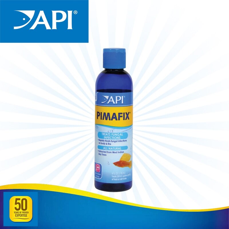 API 피마픽스 118ml /열대어 관상어 해수어 구피 곰팡이성 질병 상처 꼬리썩음병 지느러미 치료제 치료약, 1개