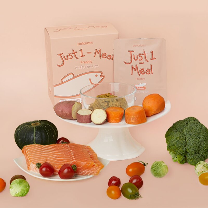 한끼뚝딱 수제 화식 강아지 사료, 1개, 640g, 닭고기