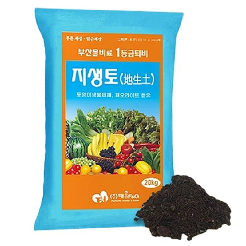다농 지생토 1등급 퇴비, 1개, 20kg