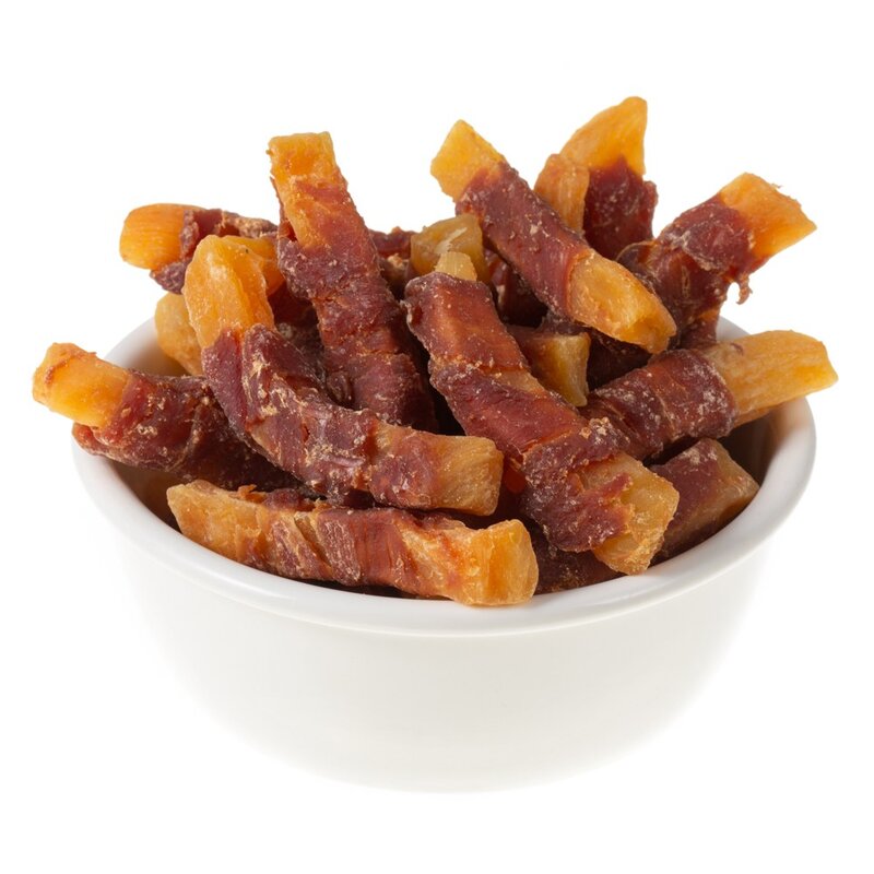 탐사 반려동물 간식 오리가슴살 고구마 말이, 1kg, 1개