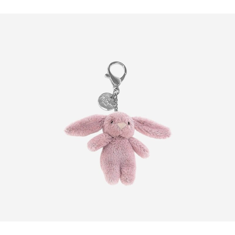 로딩 토끼 키홀더 키링 귀여운 토끼인형 10cm, 1개, 블랙