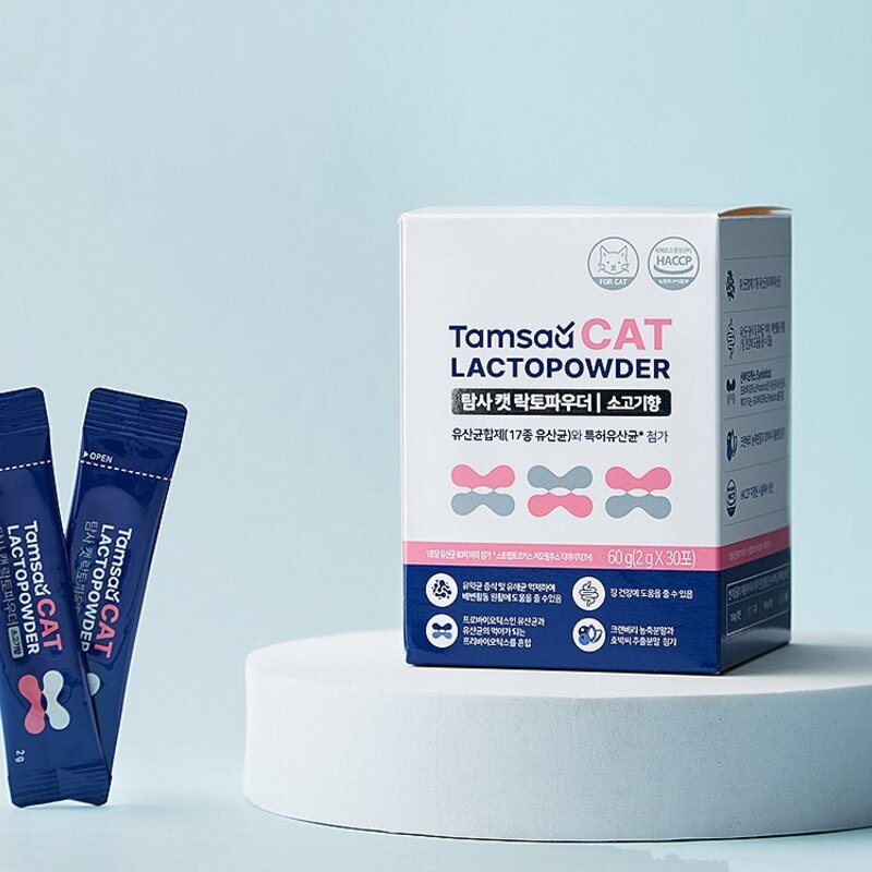 탐사 고양이 신장 유산균 락토파우더 2g x 30p, 소고기맛, 1개, 유리너리 (비뇨계)