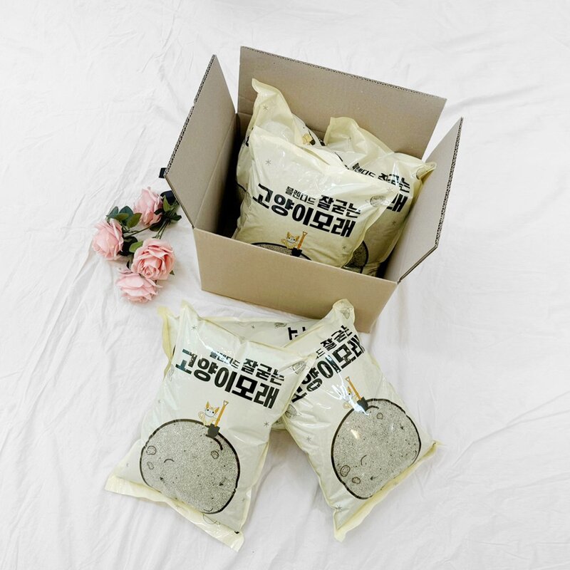 블렌디드 잘굳는 고양이모래 5.8kg 3개(30L), 3개