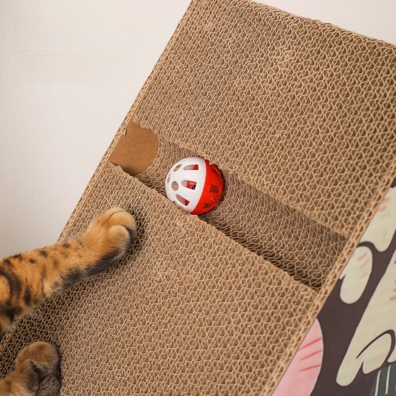 카츠 고양이 스크래쳐 수직 골판지 55cm, 1개