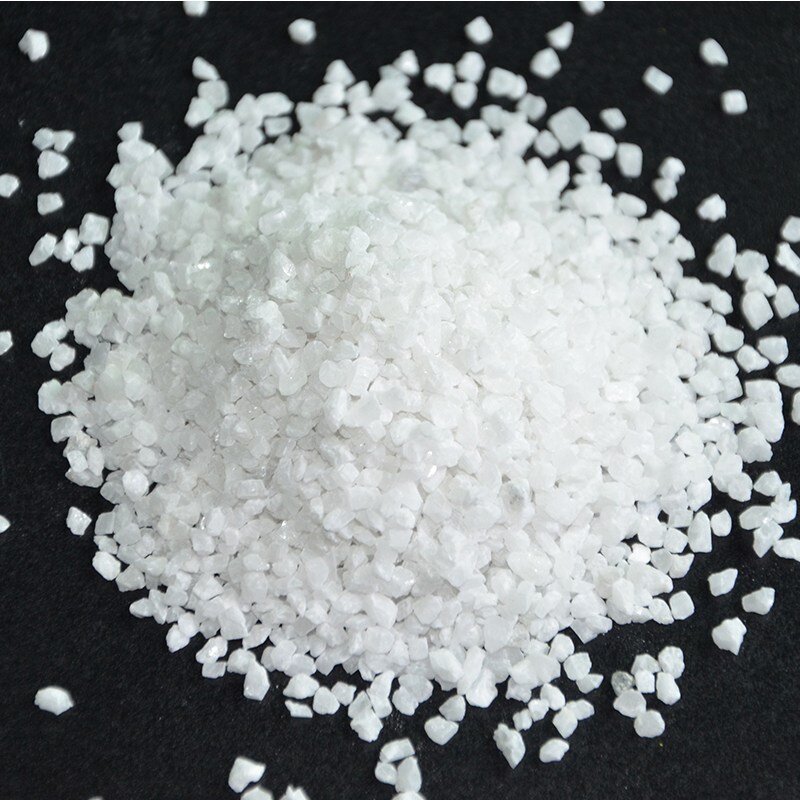 석영 모래 수족관 색상 어항 바닥 조경 돌 마이크로 장식 100g, [04] 4-8mm, 1개