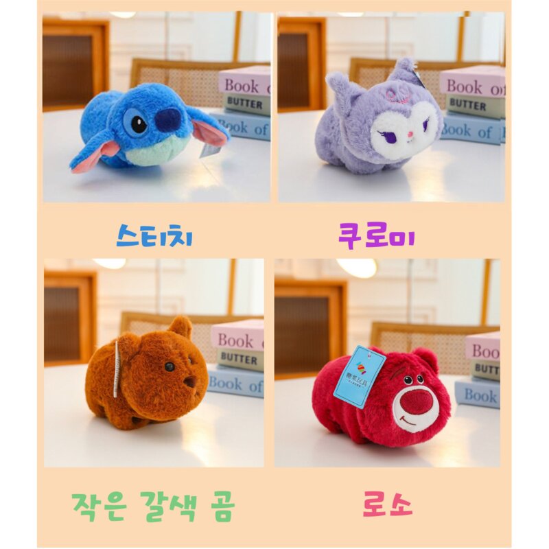 손인형 촣아하는 트렌디한 캐릭터를 손에 쥐고 바드러운 장난감 봉제 인형, 쿠로미