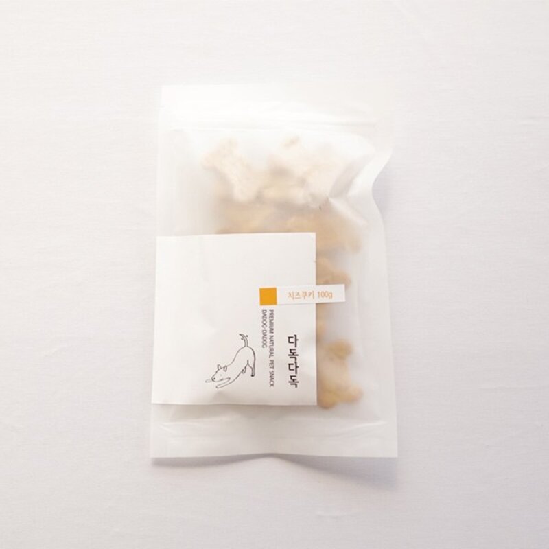 [ 멍멍냠냠냠 ] 치즈쿠키100g 노즈워크간식 칭찬간식 수제간식 강아지간식 애견간식, 100g, 1개