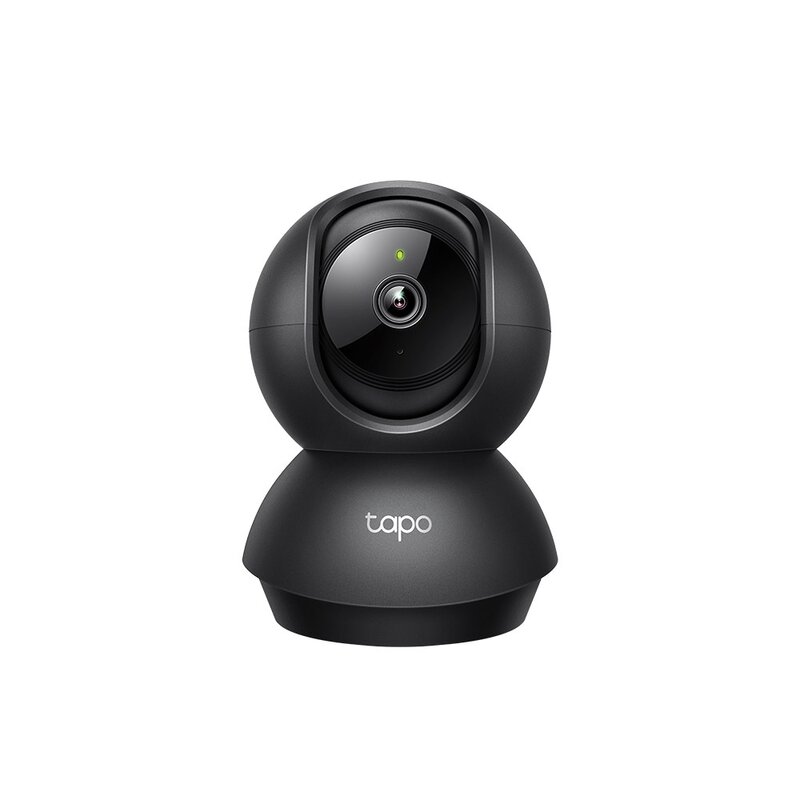 티피링크 300만화소 회전형 스마트 홈 보안 Wi-Fi 카메라 실내용 블랙, Tapo C211, 1개