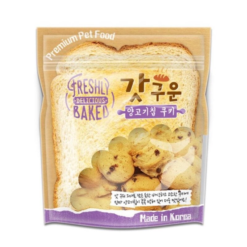 강아지 훈련 간식 양고기 과자 쿠키 700g 애견훈련용 교육용간식, 1개