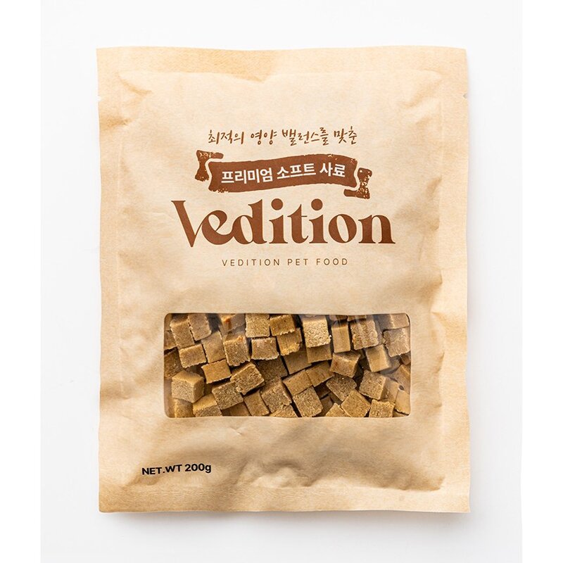 베디션 강아지 전연령용 관절 건강 기능성 반습식 사료 소고기, 1개, 1.2kg, 뼈/관절강화